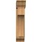Ekena Millwork Westlake Traditional Rough Sawn Bracket w/ Offset Brace, Western Red Cedar, 8"W x 26"D x 38"H BKT0806X26X38WTL01RWR - alternate 2